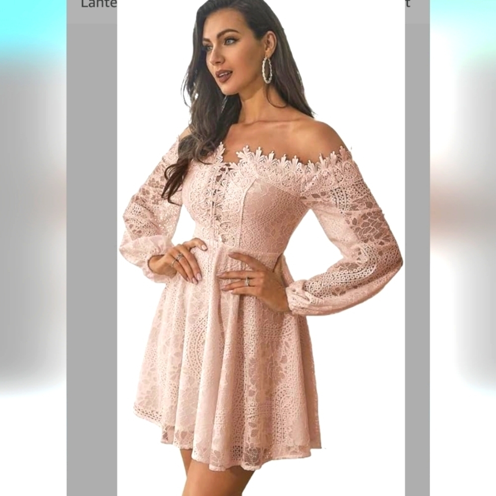 NWOT Mini Lace Dress